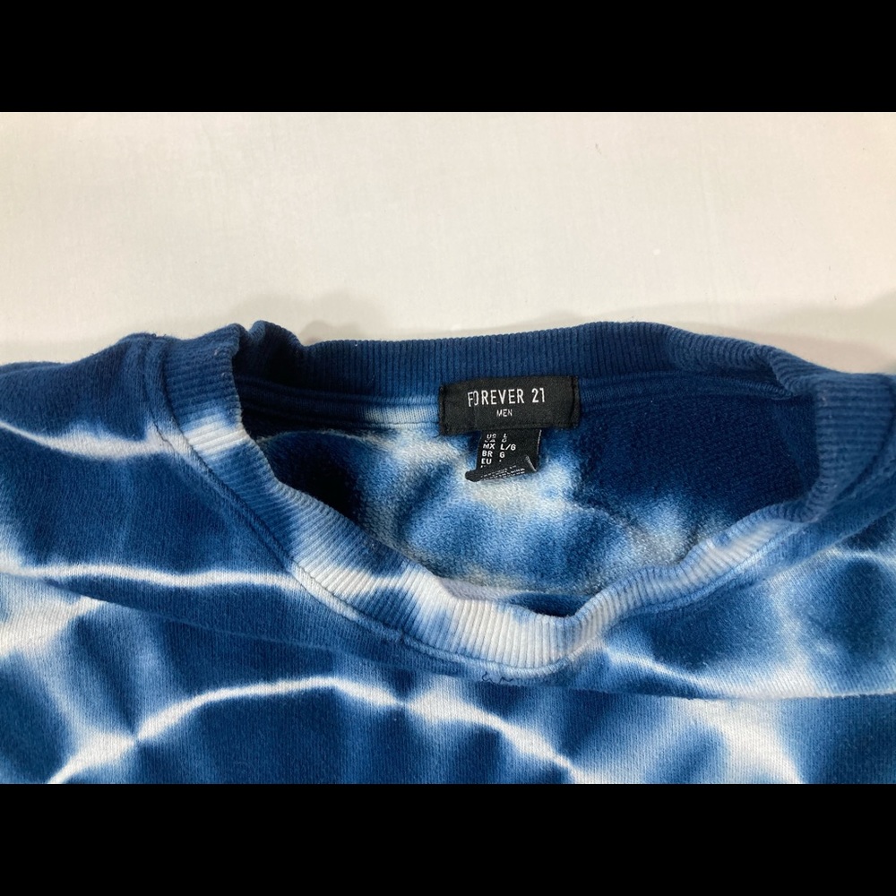 Mens tie-die sweatshirt - Picture 3 of 3
